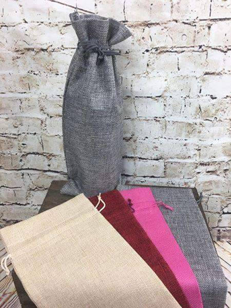 Wine bag, wine storage, hostess gift, bridesmaid gift, housewarming gift, wedding gift, personalized gift