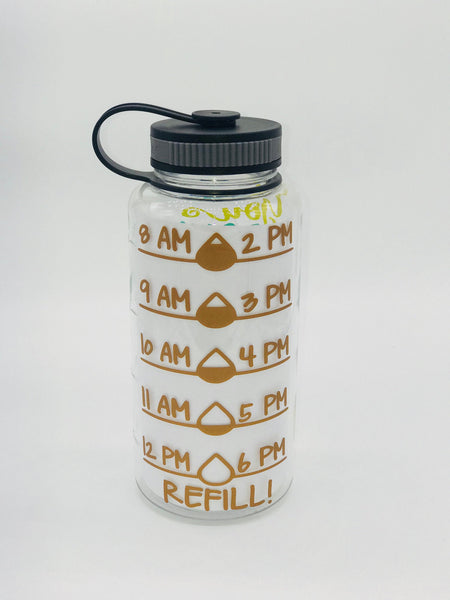 You Don't Need Sweet Tea, Motivational Fitness Water Bottle, Otter Water Bottle, Water Tracker, Water Bottle Tracker