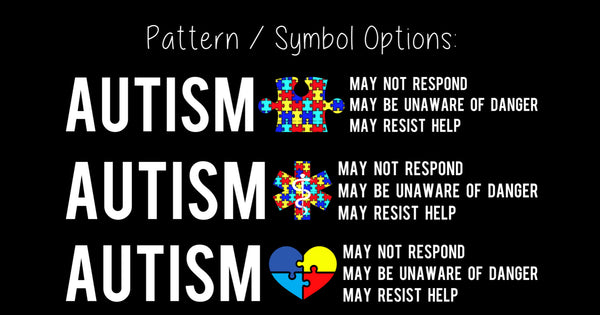 Autism Awareness, Medical Alert Autism, Seatbelt Cover, non-verbal, autistic, special needs, down syndrome, epilepsy, autism med alert