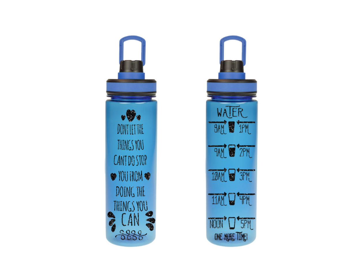 Drink Your Dog Gone Water Tracker, Motivational, 25 oz, 20 oz, Water R –  614VinylLLC