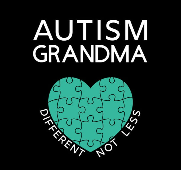 Autism Different Not Less Car Decal, vinyl decal, autism awareness, mom, dad, grandpa, grandma, mimi, mamaw, autism mama