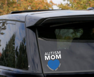 Autism Different Not Less Car Decal, vinyl decal, autism awareness, mom, dad, grandpa, grandma, mimi, mamaw, autism mama