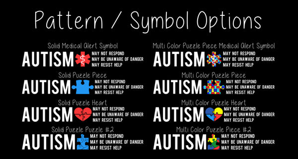 Autism Awareness, Medical Alert Autism, Seatbelt Cover, non-verbal, autistic, special needs, down syndrome, epilepsy, autism med alert